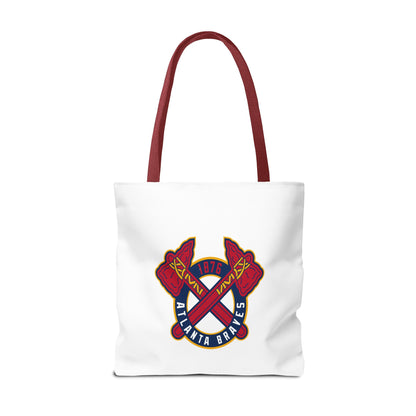 Atlanta Braves Logo Tote Bag