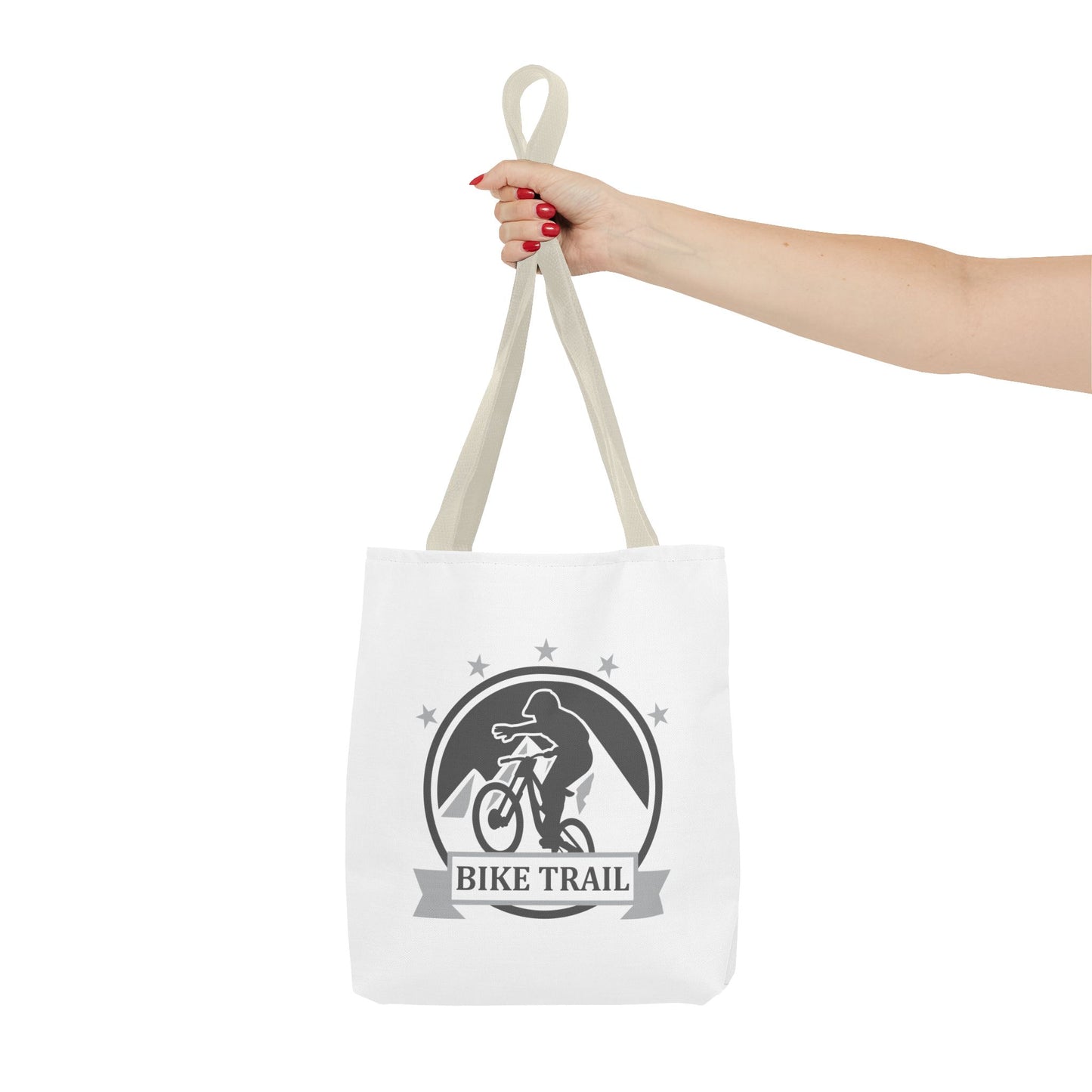 Bike Trail Logo Tote Bag
