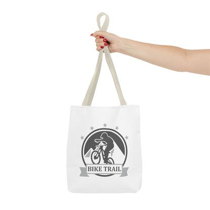 Bike Trail Logo Tote Bag