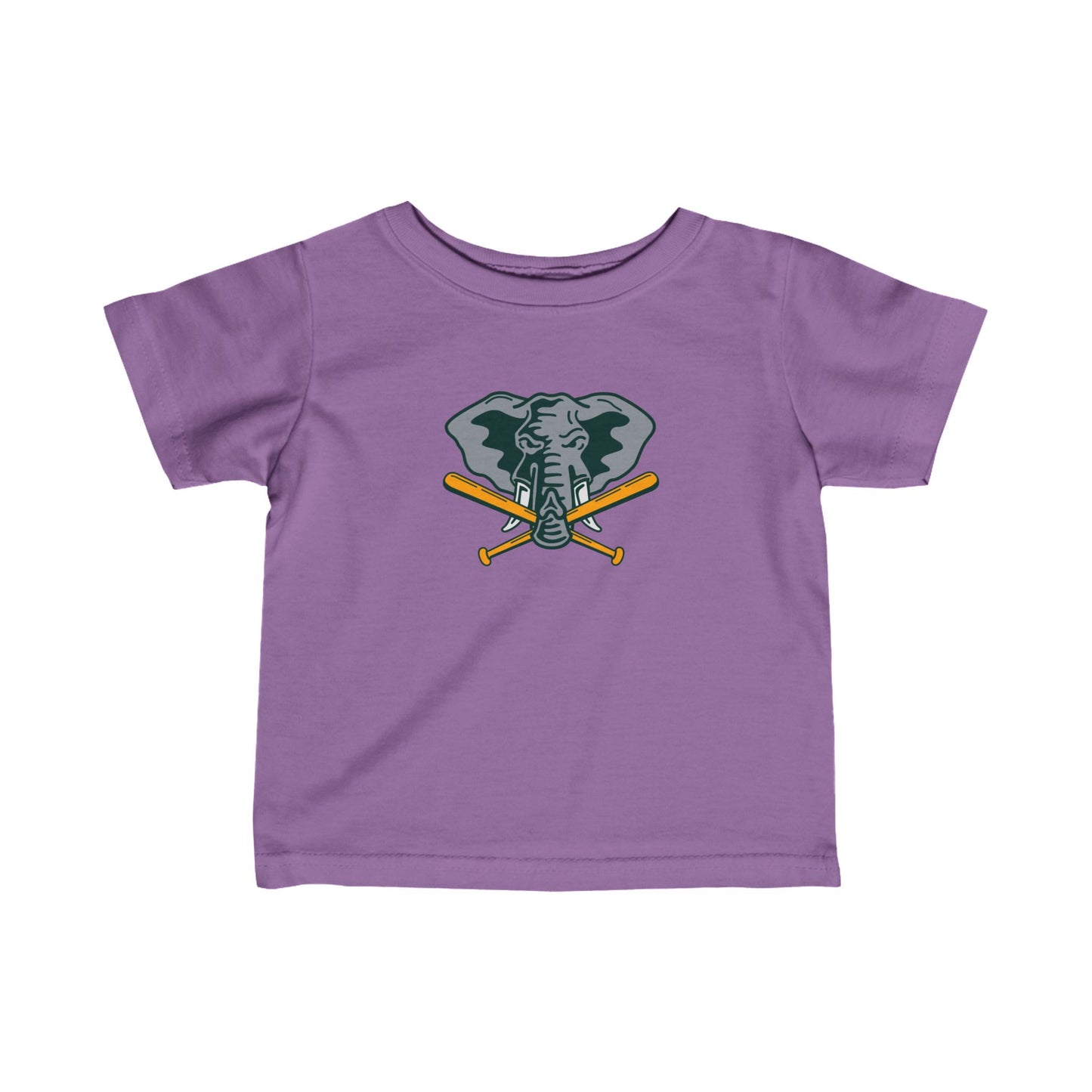 Oakland Athletics Elephant Head Baby T-Shirt