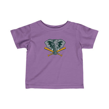 Oakland Athletics Elephant Head Baby T-Shirt