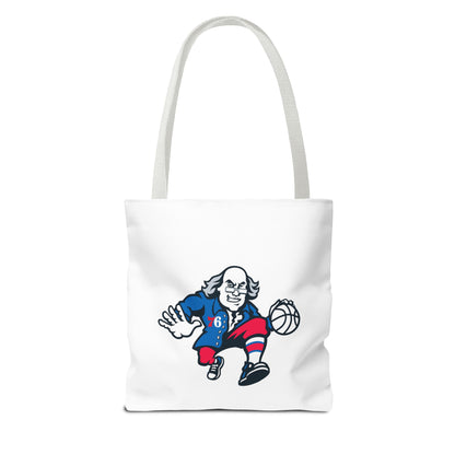 Philadelphia 76ers Ben Franklin Tote Bag