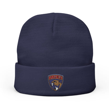Embroidered Florida Panthers Knit Beanie