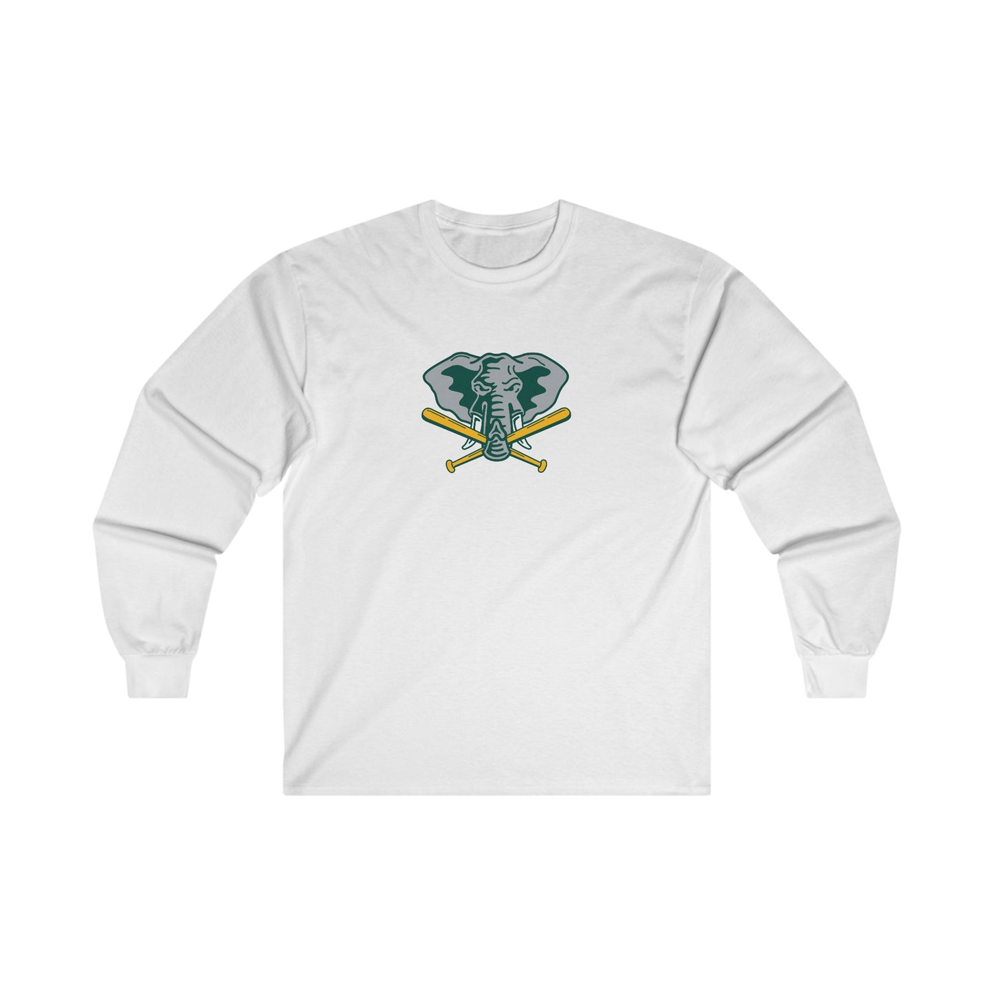 Oakland Athletics Elephant Head Long Sleeve T-Shirt