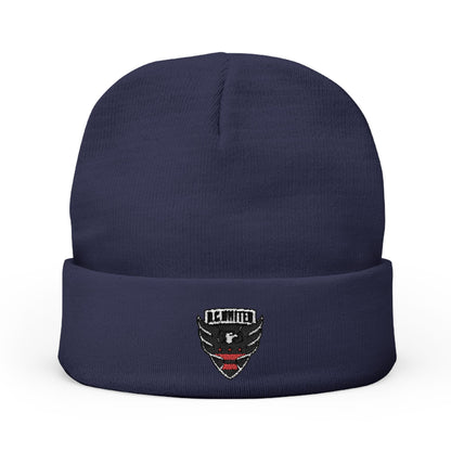 Embroidered DC United Knit Beanie