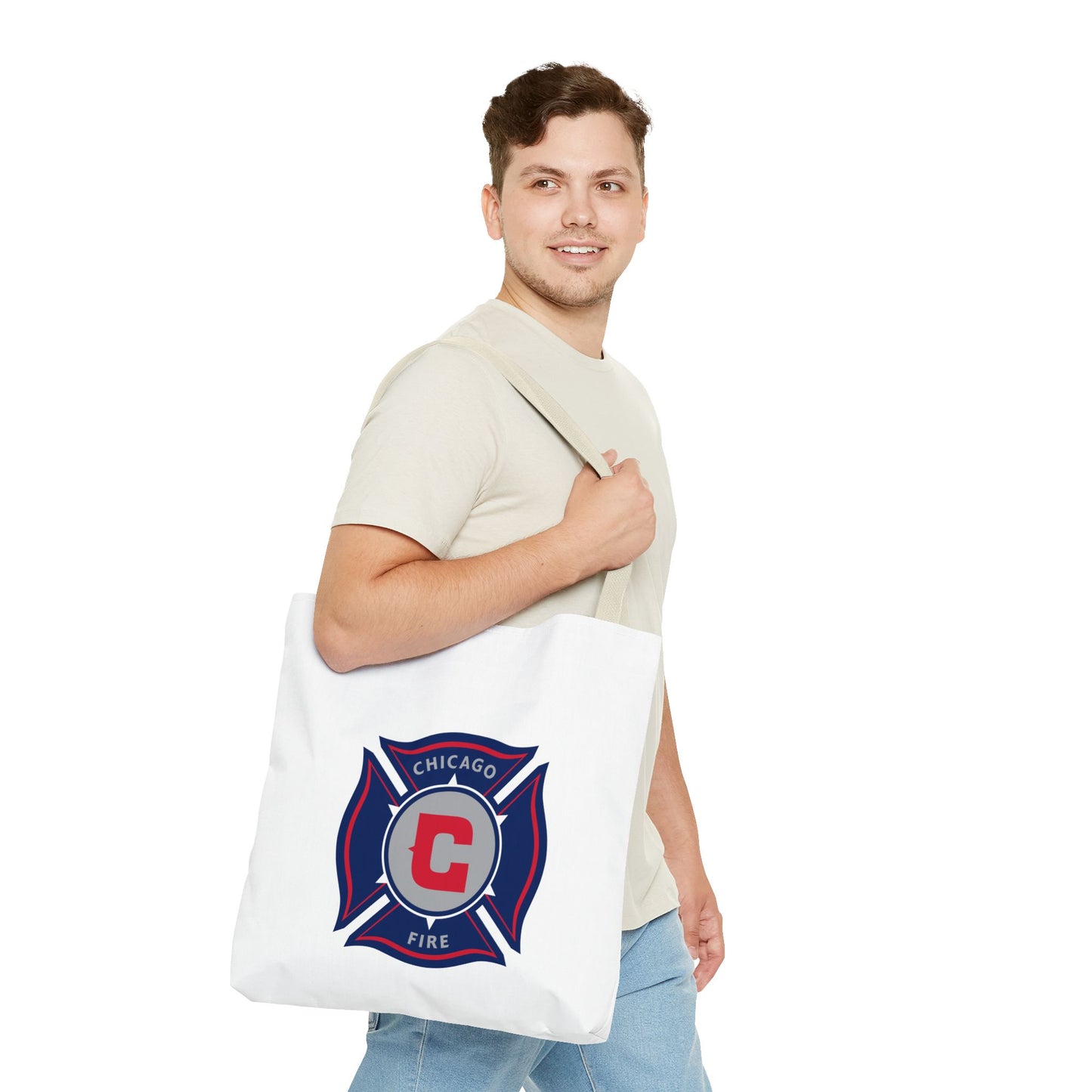 Chicago Fire Soccer Club Tote Bag