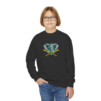 Oakland Athletics Elephant Head Youth Sweatshirt