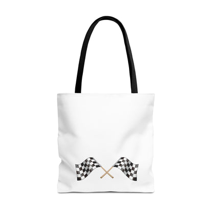 Formula 1 Racing Flags Tote Bag