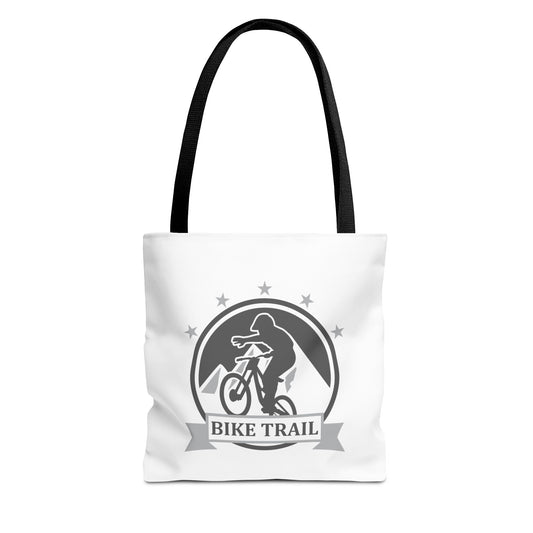 Bike Trail Logo Tote Bag