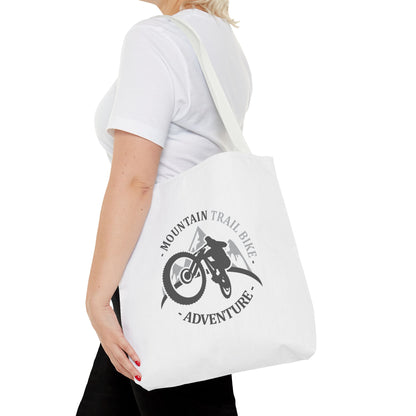 Mountain Bike Racing Tote Bag