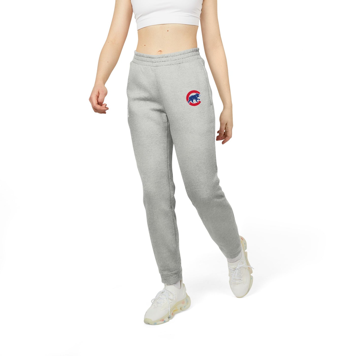 Chicago Cubs Bear Adidas Fleece Joggers