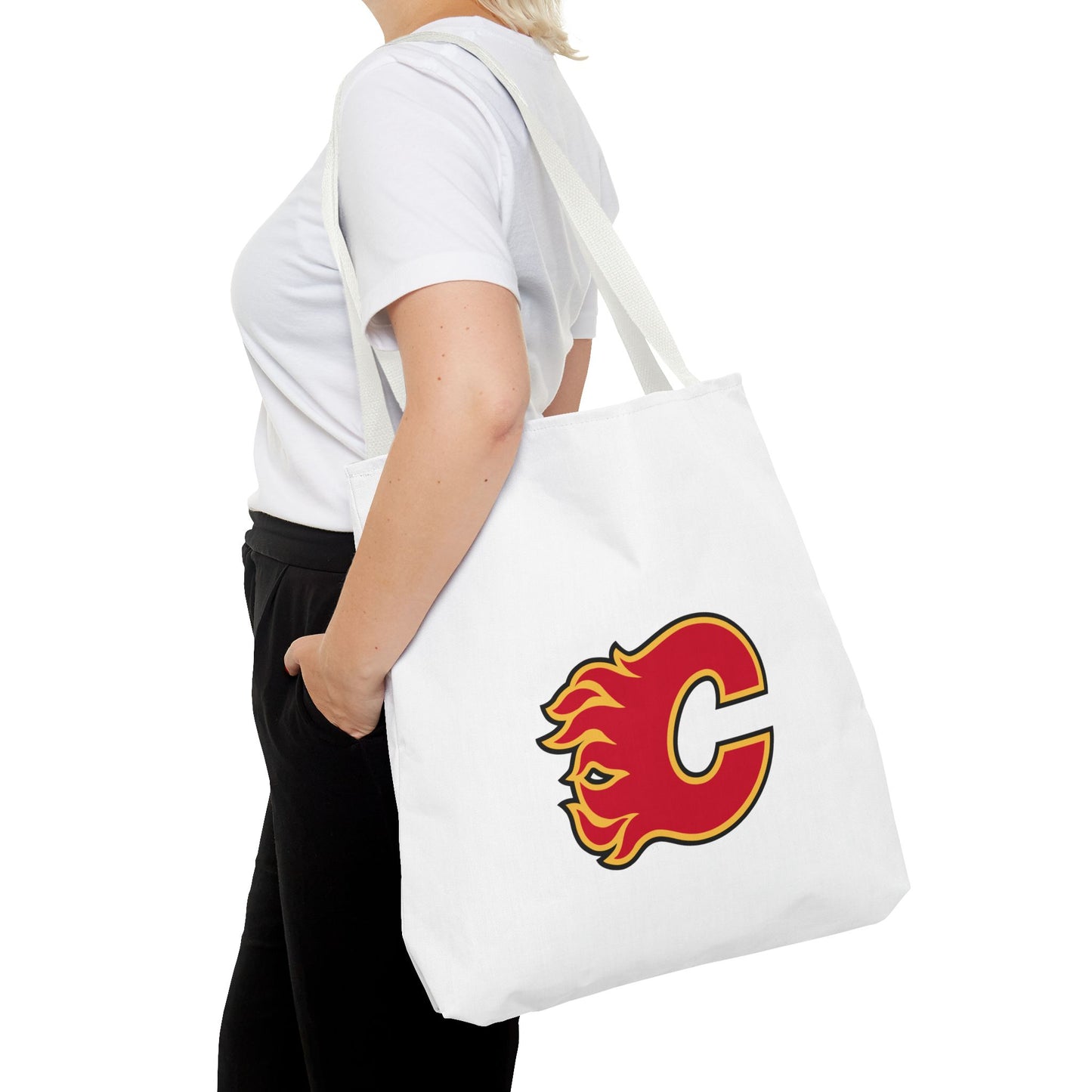 Calgary Flames Tote Bag