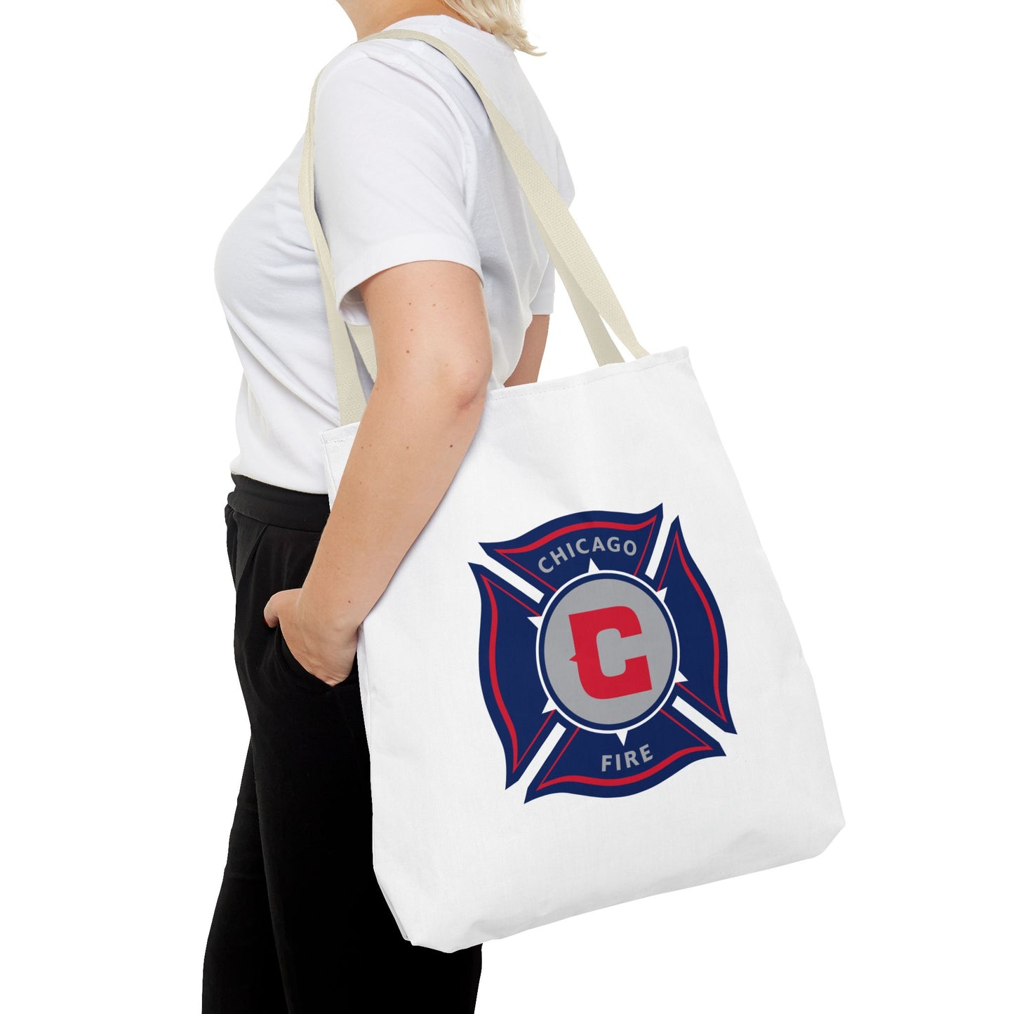 Chicago Fire Soccer Club Tote Bag