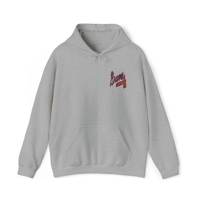 Atlanta Braves Embroidered Hoodie