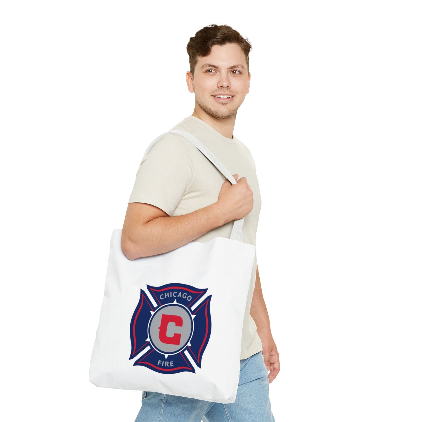 Chicago Fire Soccer Club Tote Bag