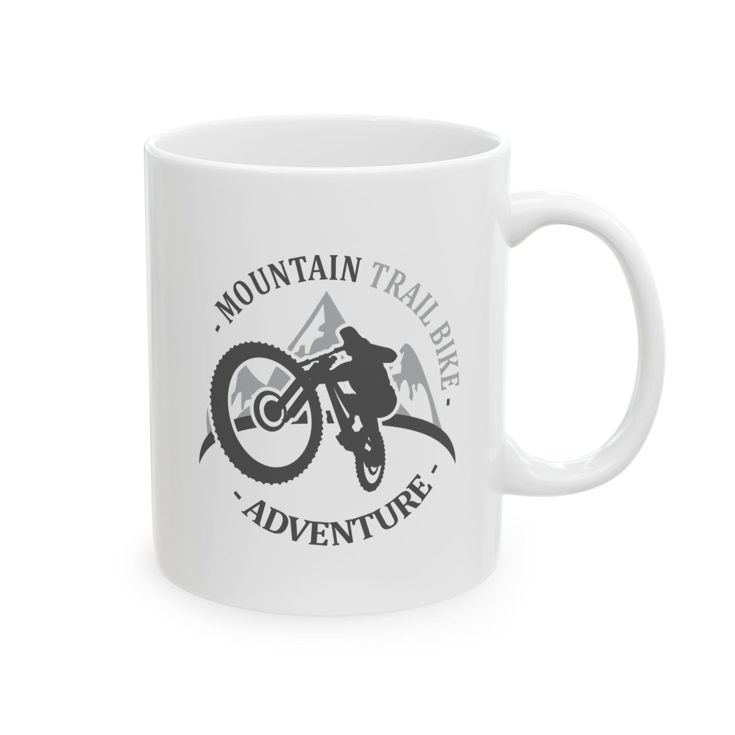 Mountain Bike Racing Ceramic Mug