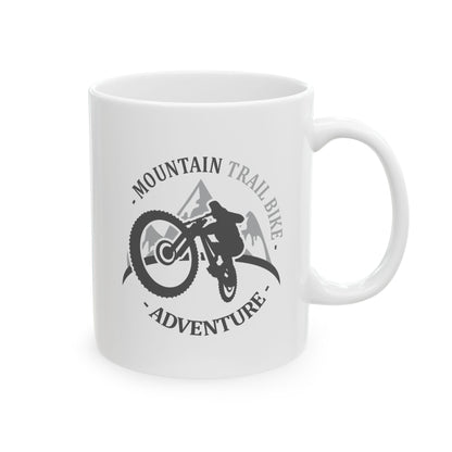 Mountain Bike Racing Ceramic Mug