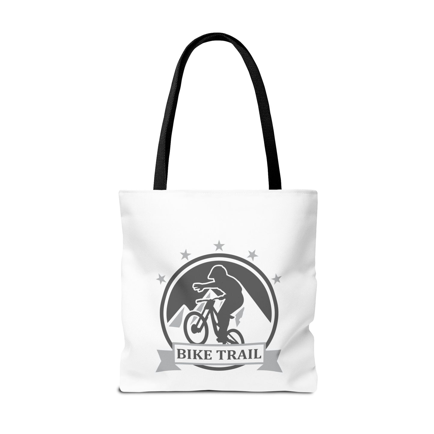 Bike Trail Logo Tote Bag