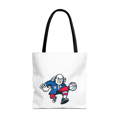 Philadelphia 76ers Ben Franklin Tote Bag
