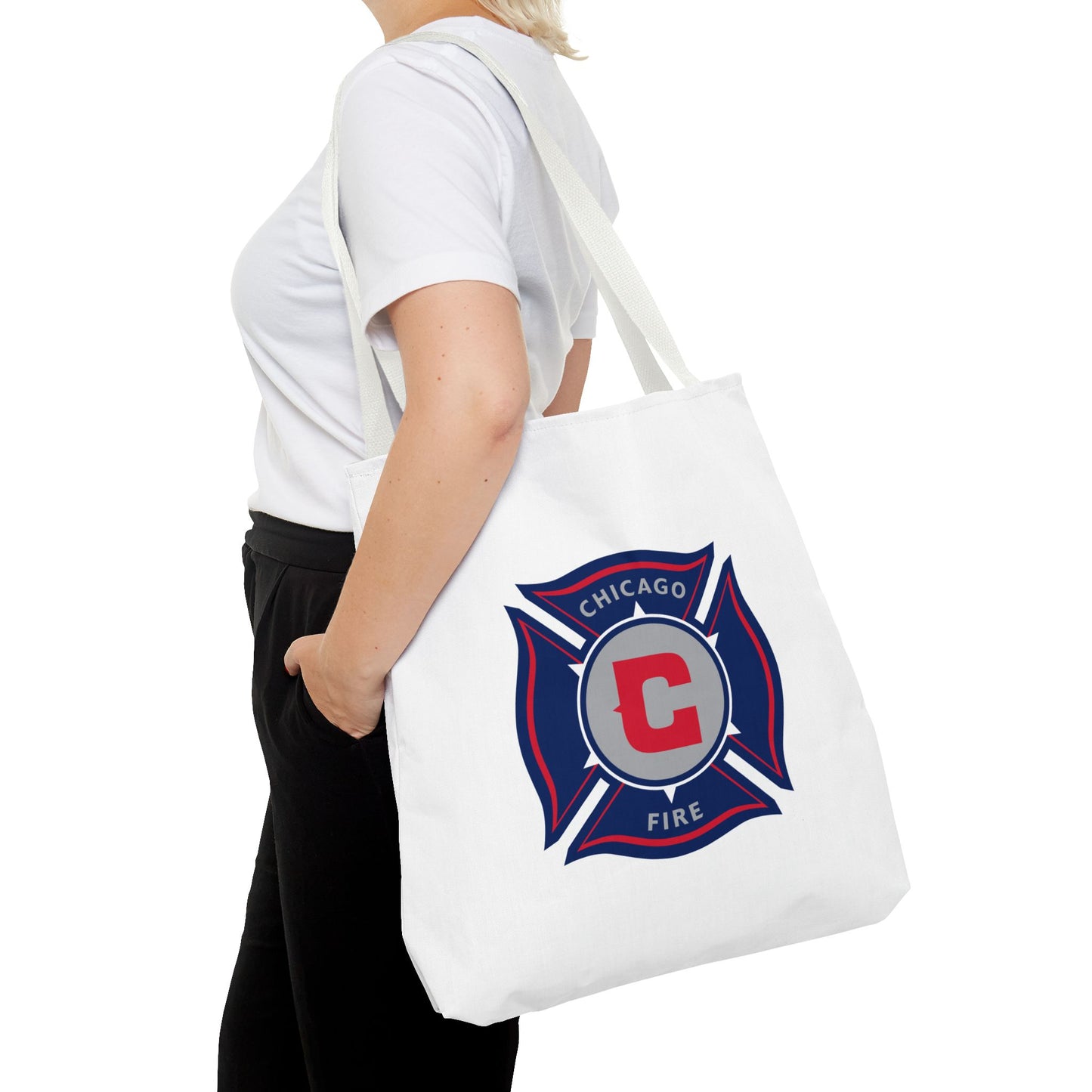 Chicago Fire Soccer Club Tote Bag