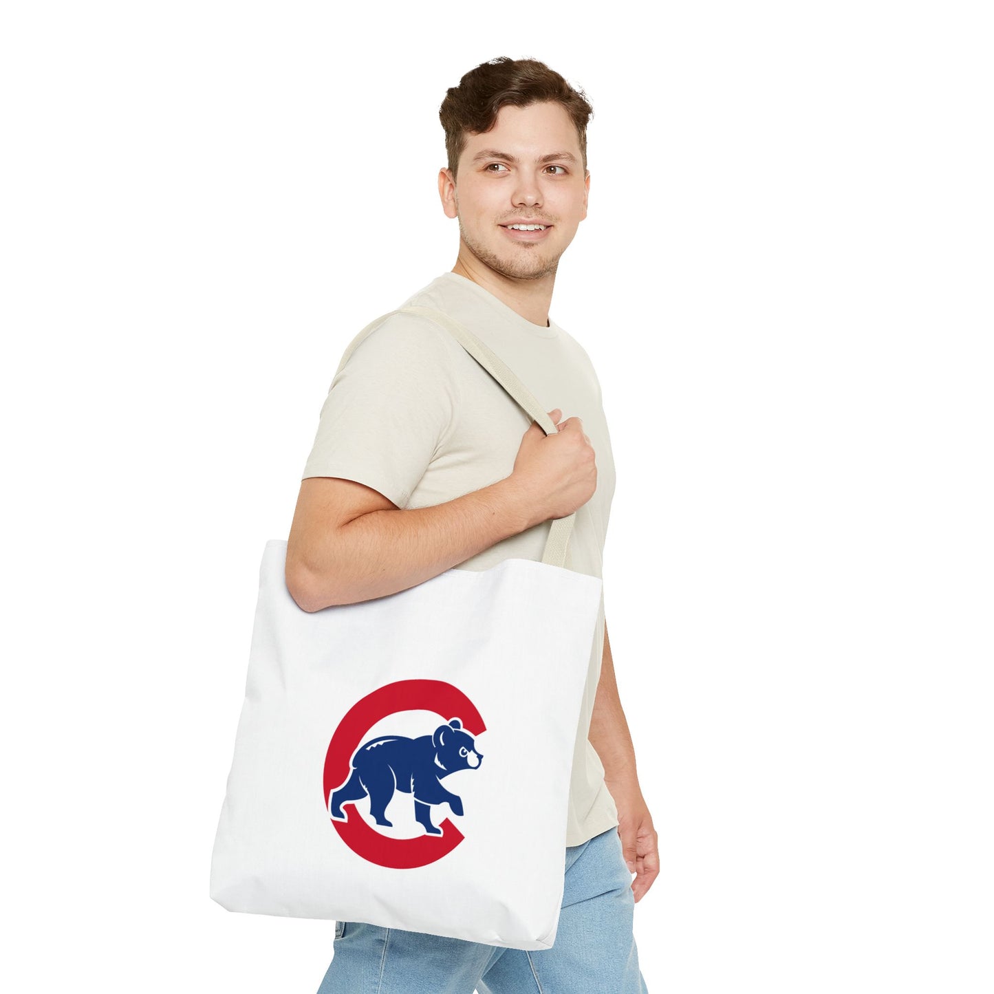 Chicago Cubs Bear Tote Bag