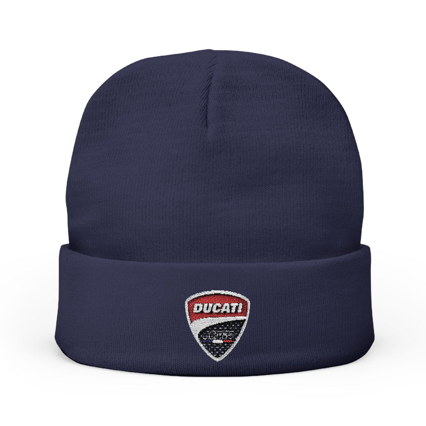 Embroidered Ducati Corse Knit Beanie