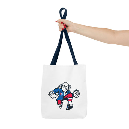 Philadelphia 76ers Ben Franklin Tote Bag