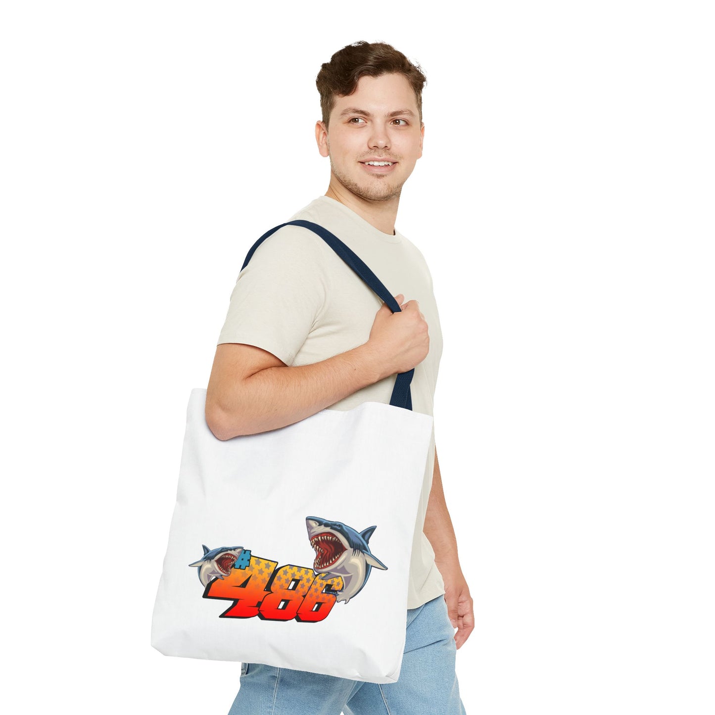 Drag Racing Logo Tote Bag