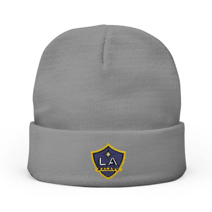 Embroidered LA Galaxy Knit Beanie