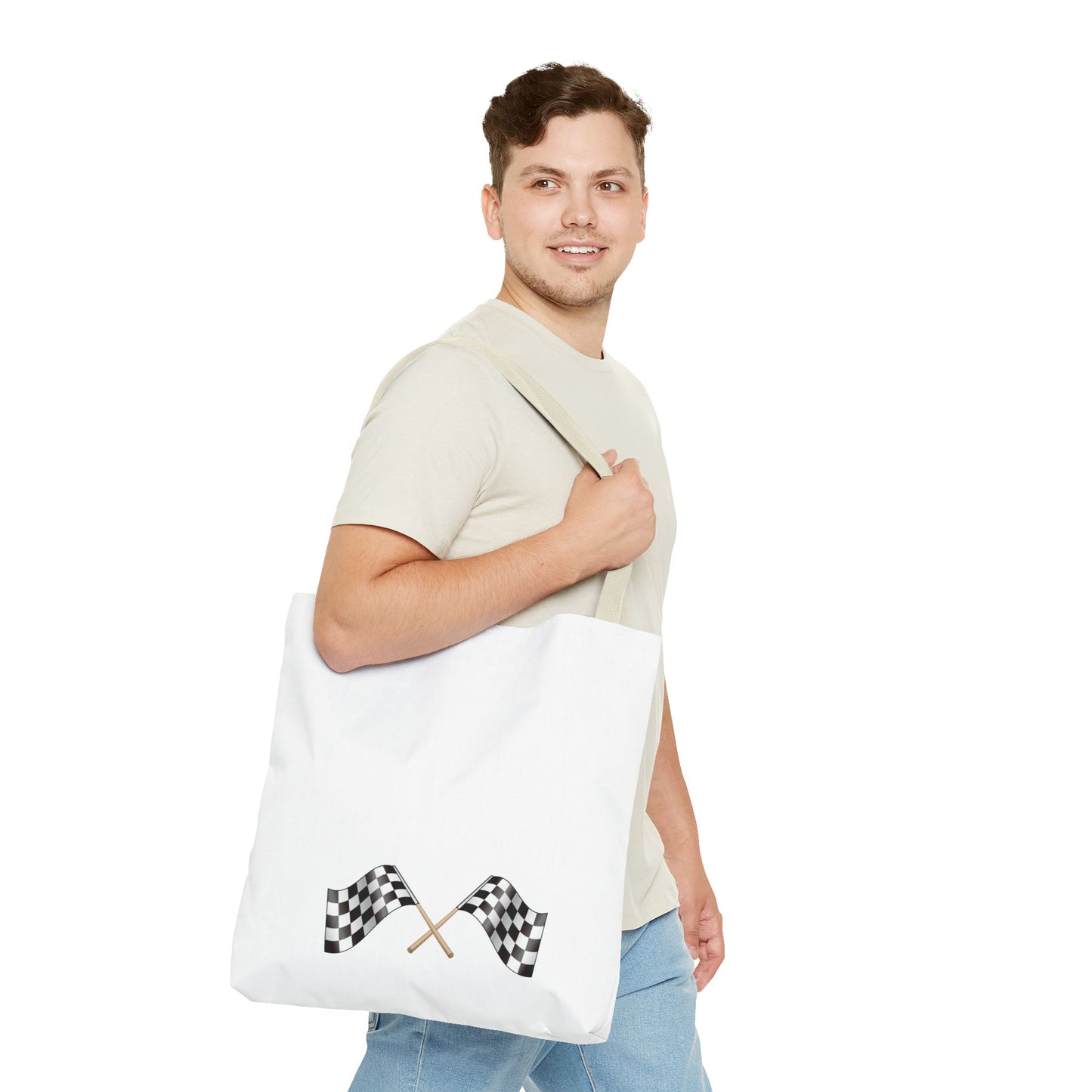 Formula 1 Racing Flags Tote Bag