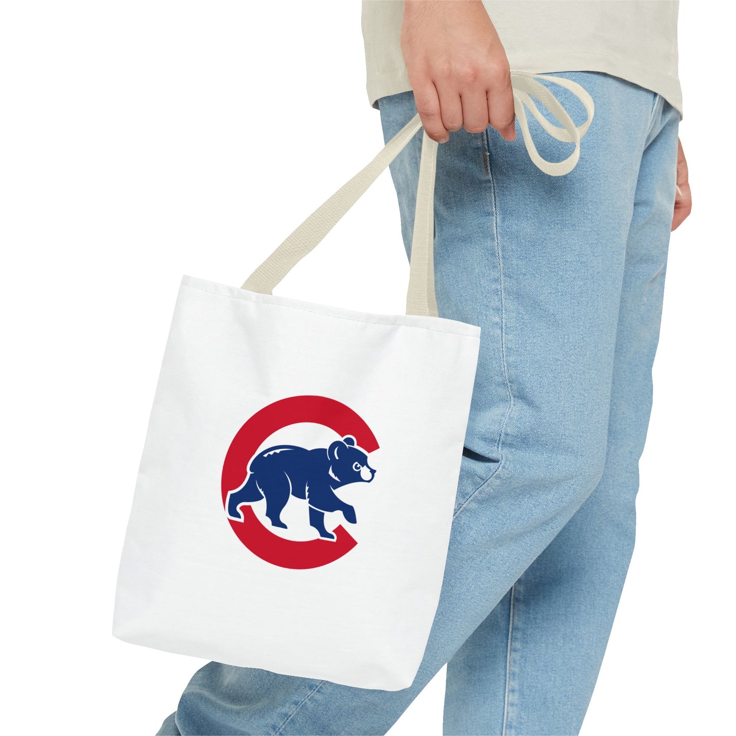 Chicago Cubs Bear Tote Bag