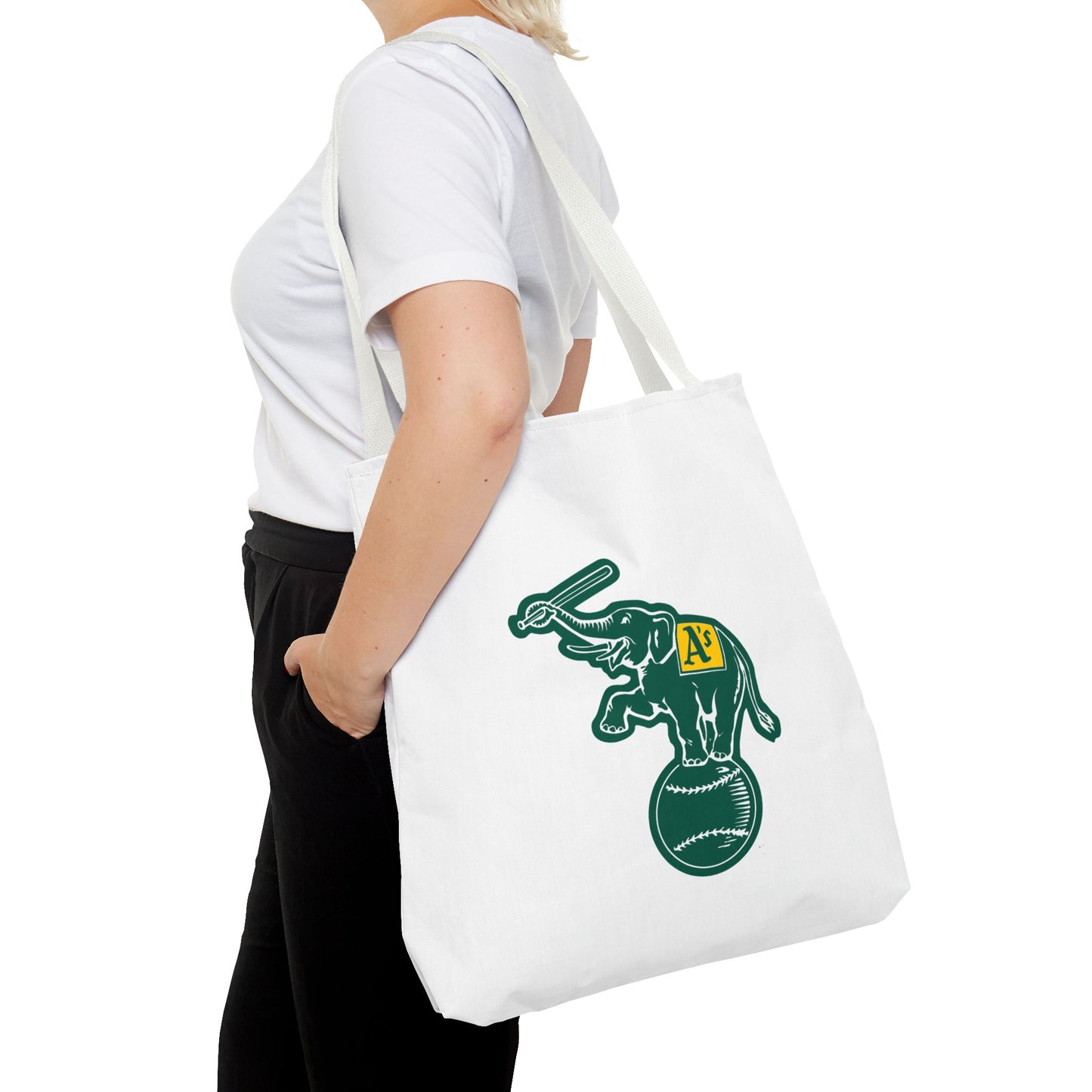 Oakland Athletics Elephant Tote Bag
