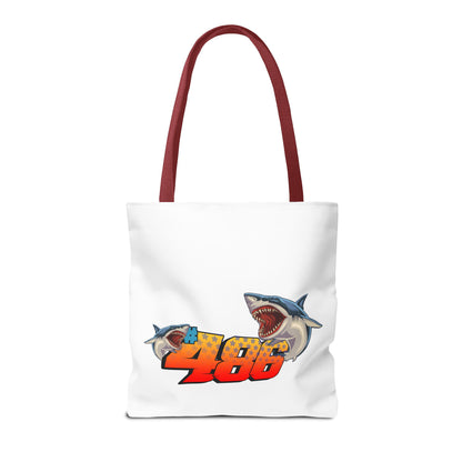 Drag Racing Logo Tote Bag