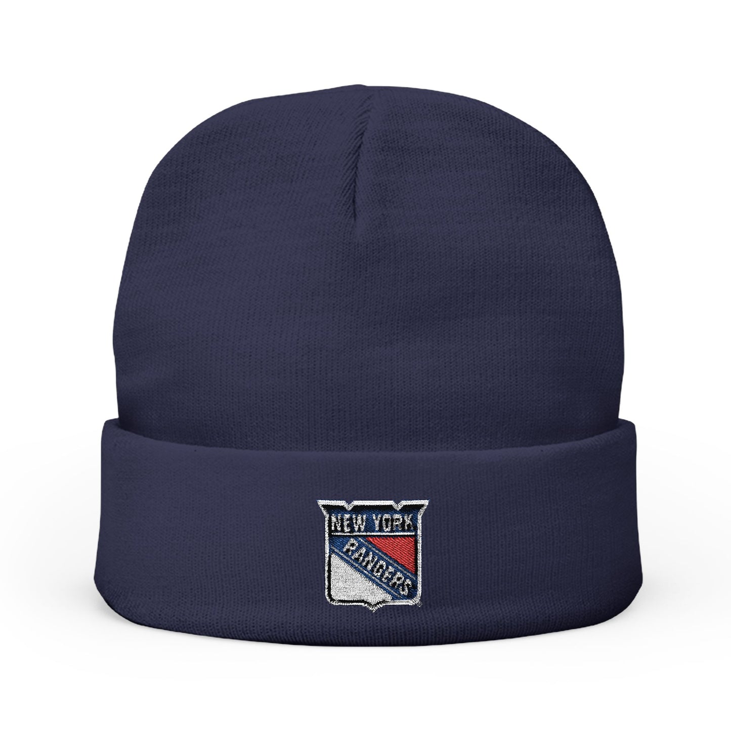 Embroidered New York Rangers Knit Beanie