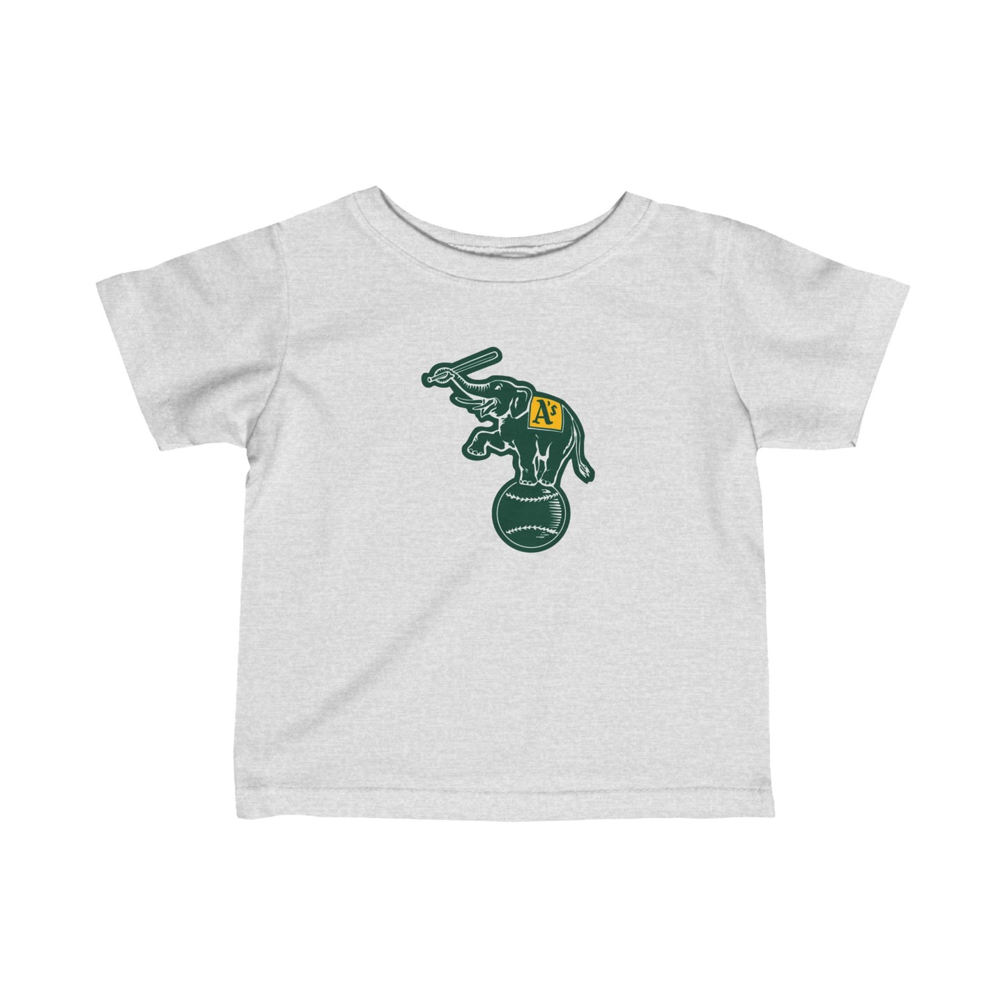 Oakland Athletics Elephants Baby T-Shirt