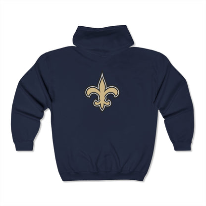 New Orleans Saints Zip-Up Hoodie