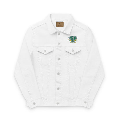 Oakland Athletics Elephant Head Embroidered Denim Jacket
