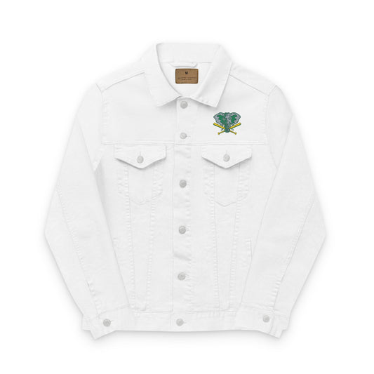 Oakland Athletics Elephant Head Embroidered Denim Jacket