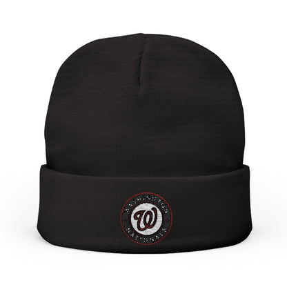 Embroidered Washington Nationals Knit Beanie