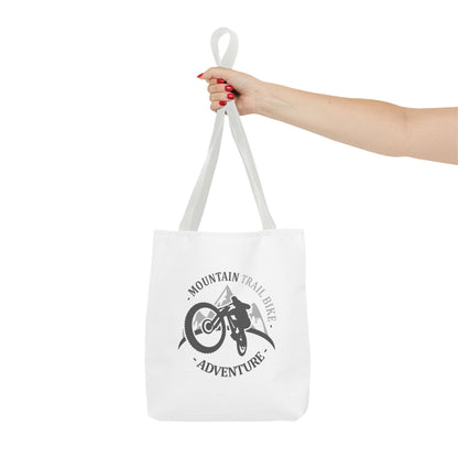 Mountain Bike Racing Tote Bag