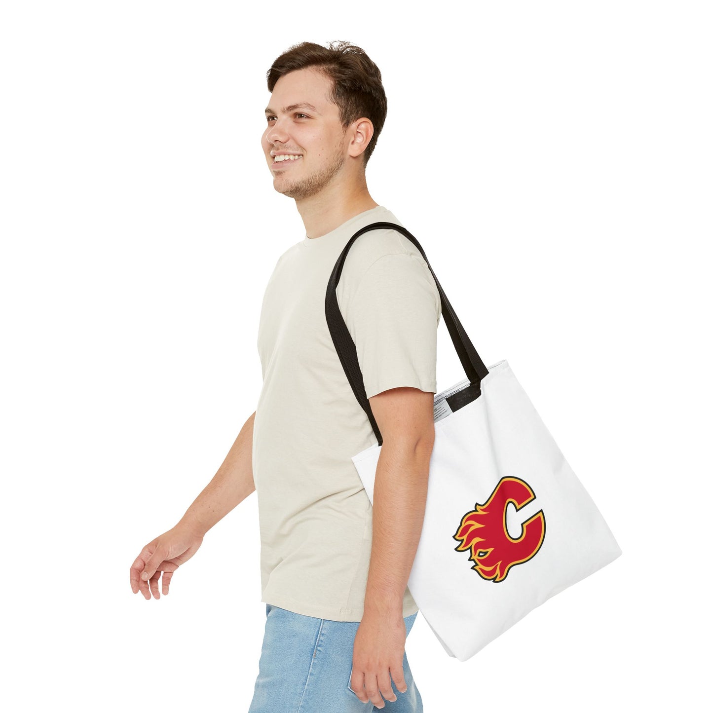 Calgary Flames Tote Bag