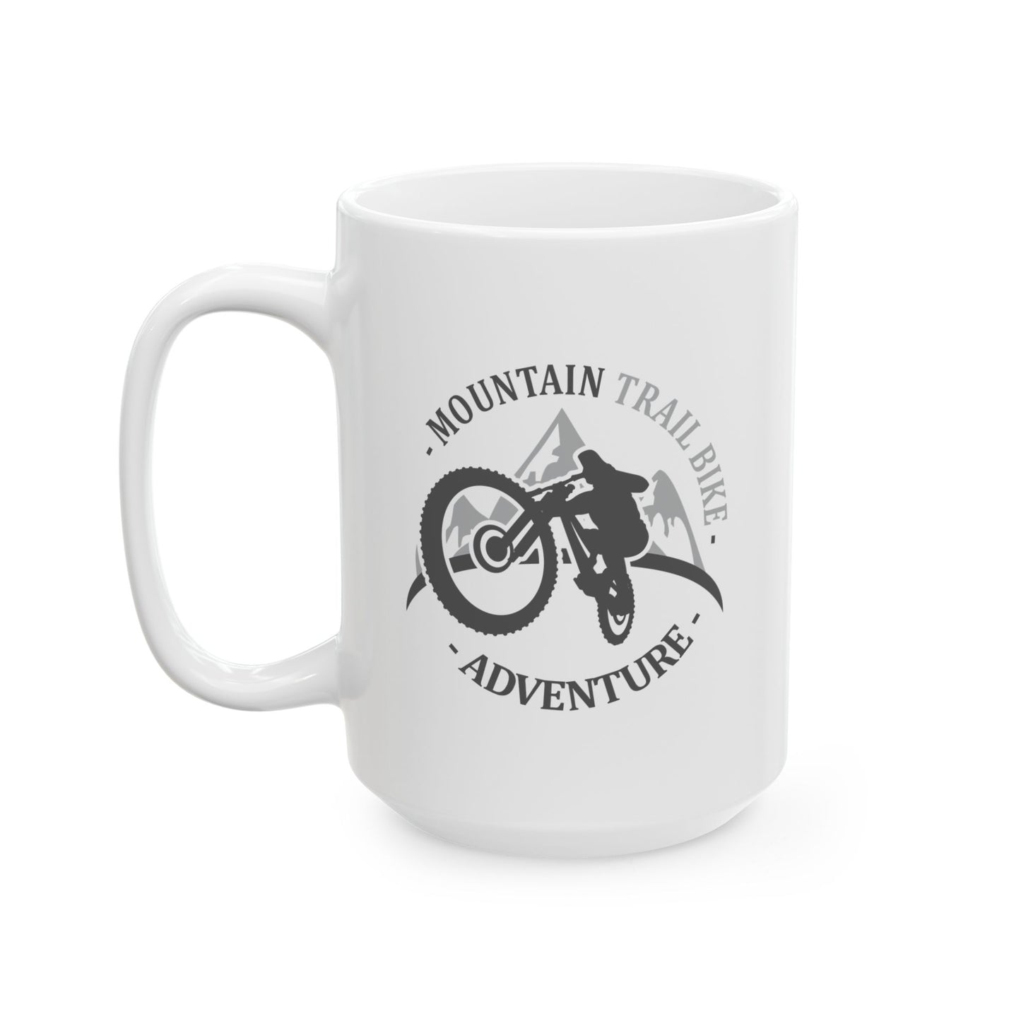 Mountain Bike Racing Ceramic Mug