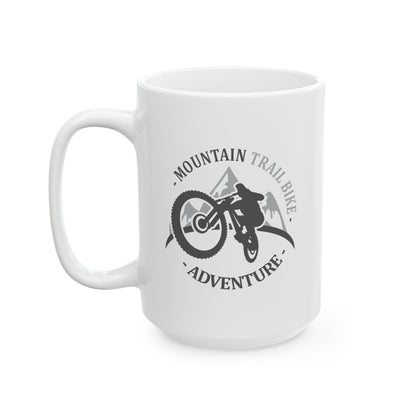 Mountain Bike Racing Ceramic Mug