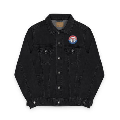 Texas Rangers Embroidered Denim Jacket