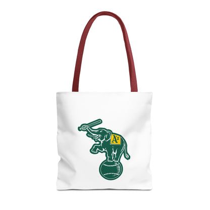 Oakland Athletics Elephant Tote Bag