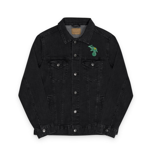Oakland Athletics Elephant Embroidered Denim Jacket