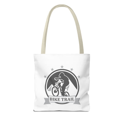 Bike Trail Logo Tote Bag