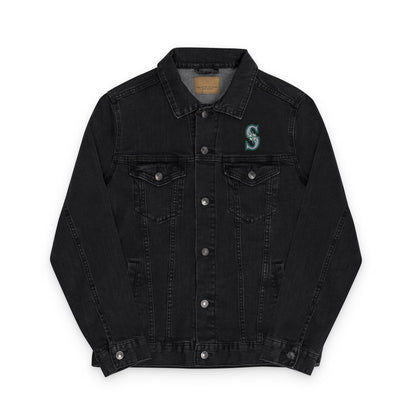 Seattle Mariners Embroidered Denim Jacket