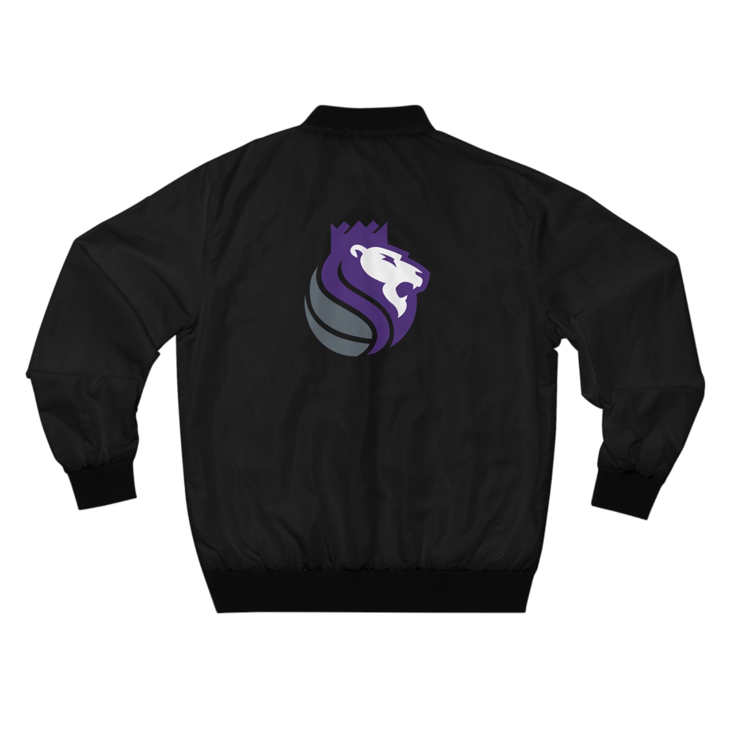 Sacramento Kings Lion Logo Men's Bomber Jacket