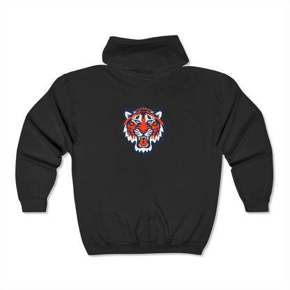 Detroit Tigers Tiger Zip-Up Hoodie